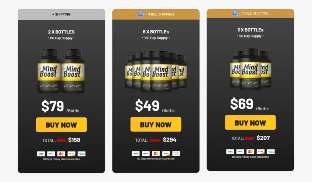 mindboost price